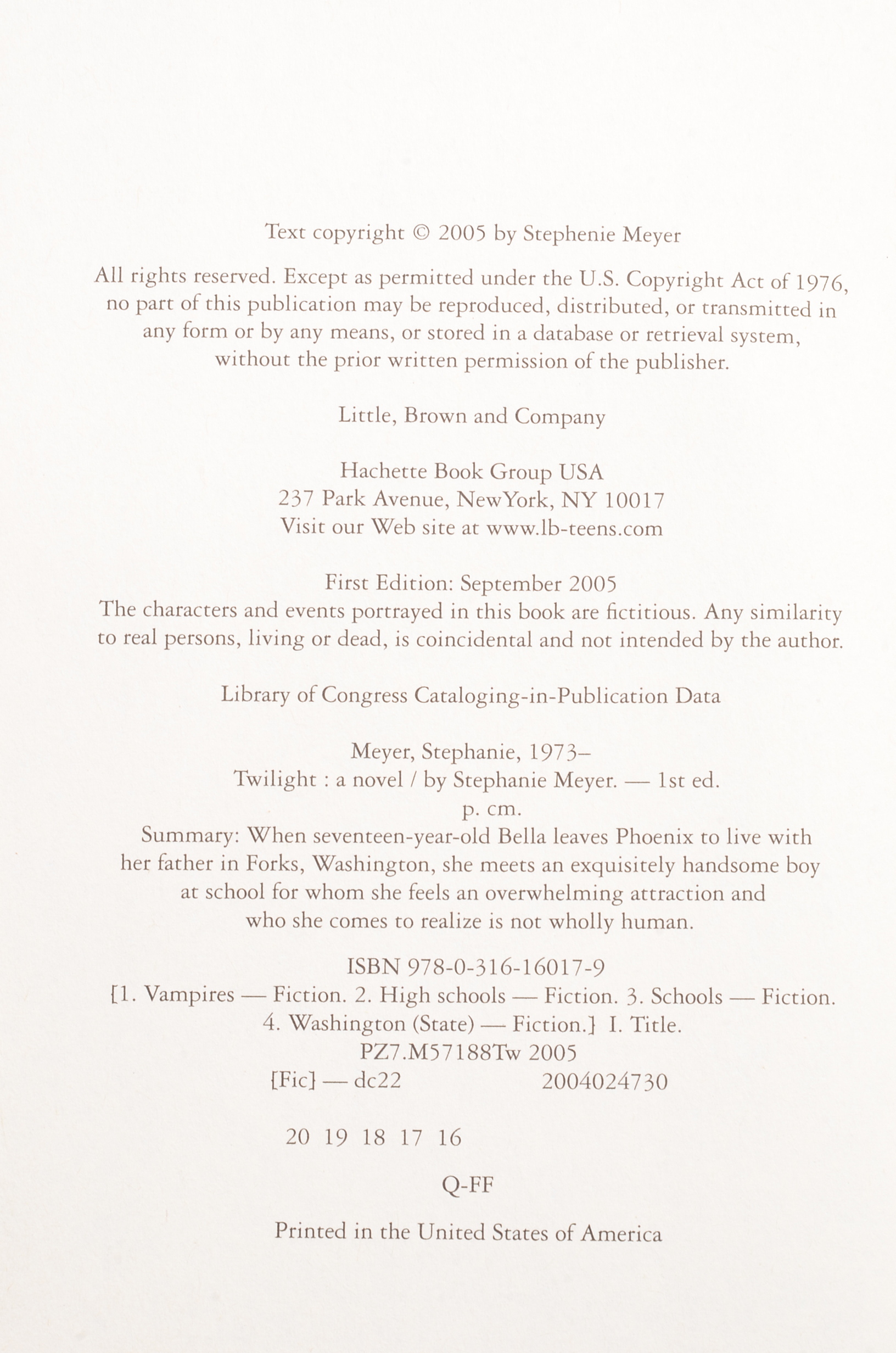 Collection of Modern Fiction