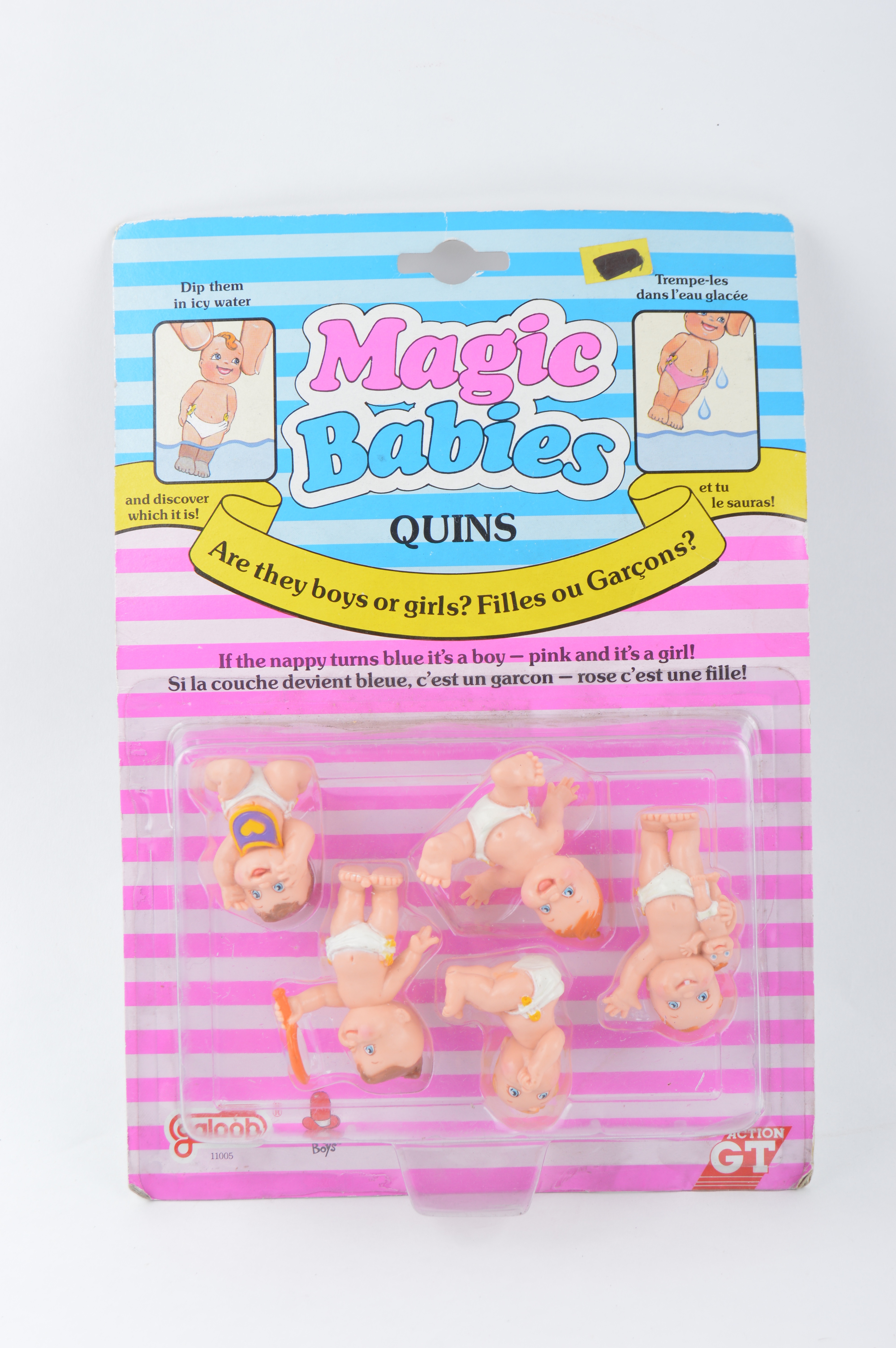 Three 1990s 5-Sies and Tyco Quints Playsets in Packaging