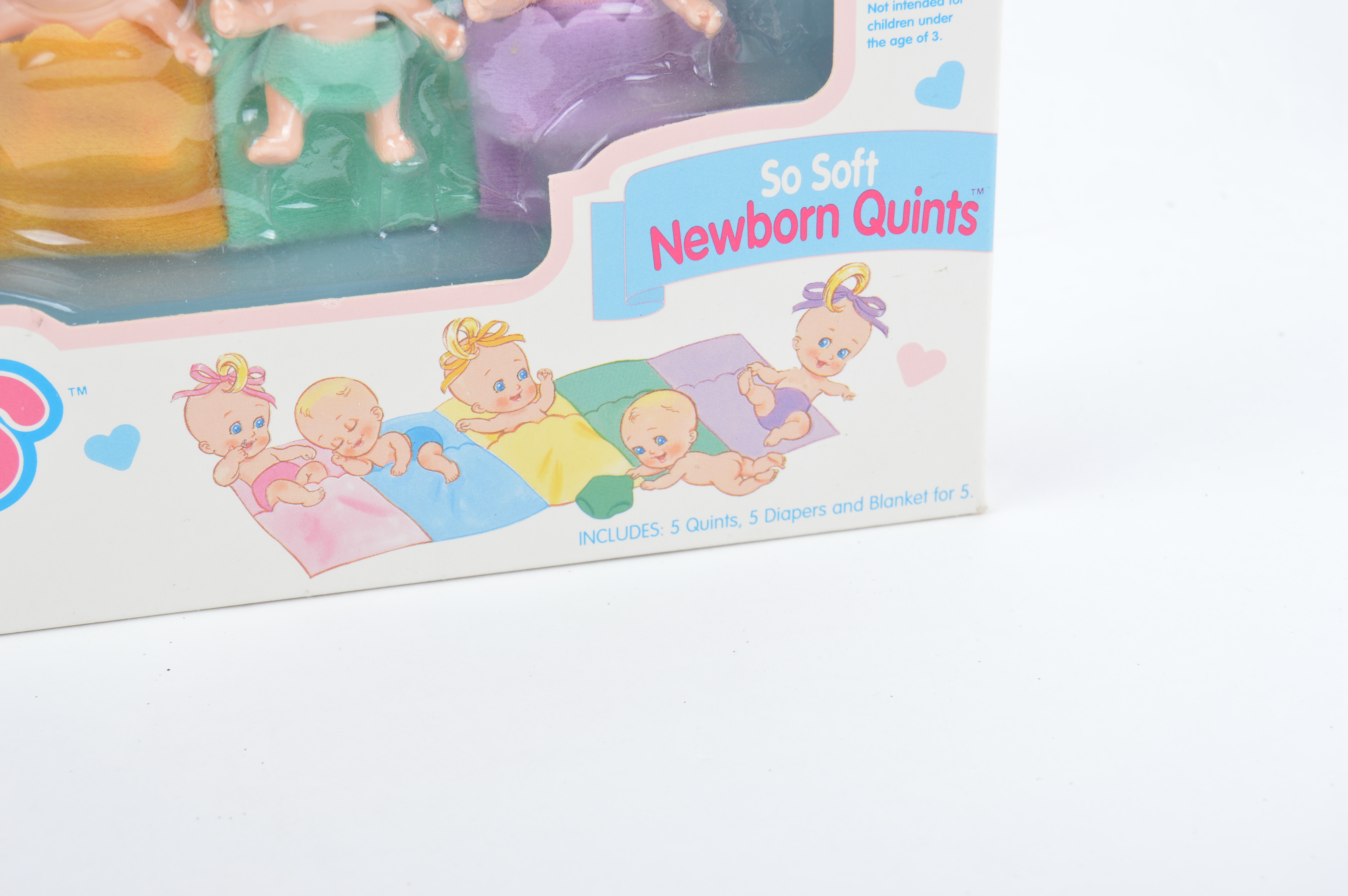 Three 1990s 5-Sies and Tyco Quints Playsets in Packaging
