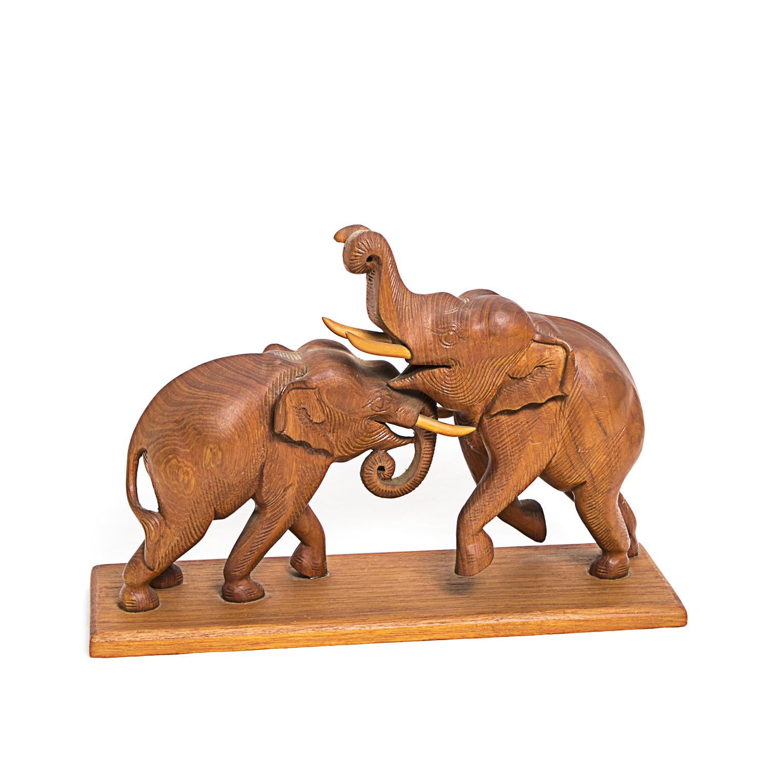 Signed J. Pinal Wood Sculpture