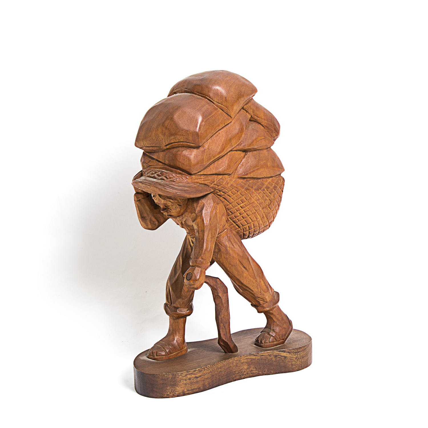 Signed J. Pinal Wood Sculpture