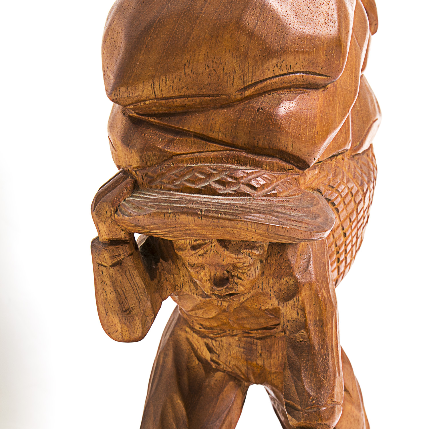 Signed J. Pinal Wood Sculpture