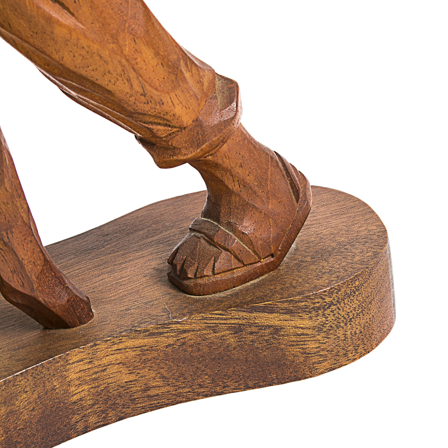 Signed J. Pinal Wood Sculpture