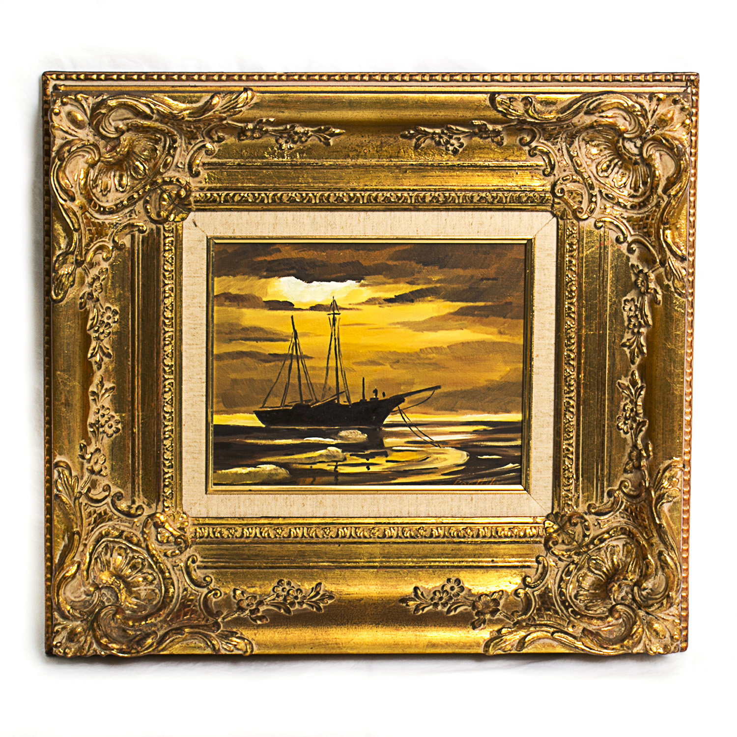 Pontillo Signed Oil Painting