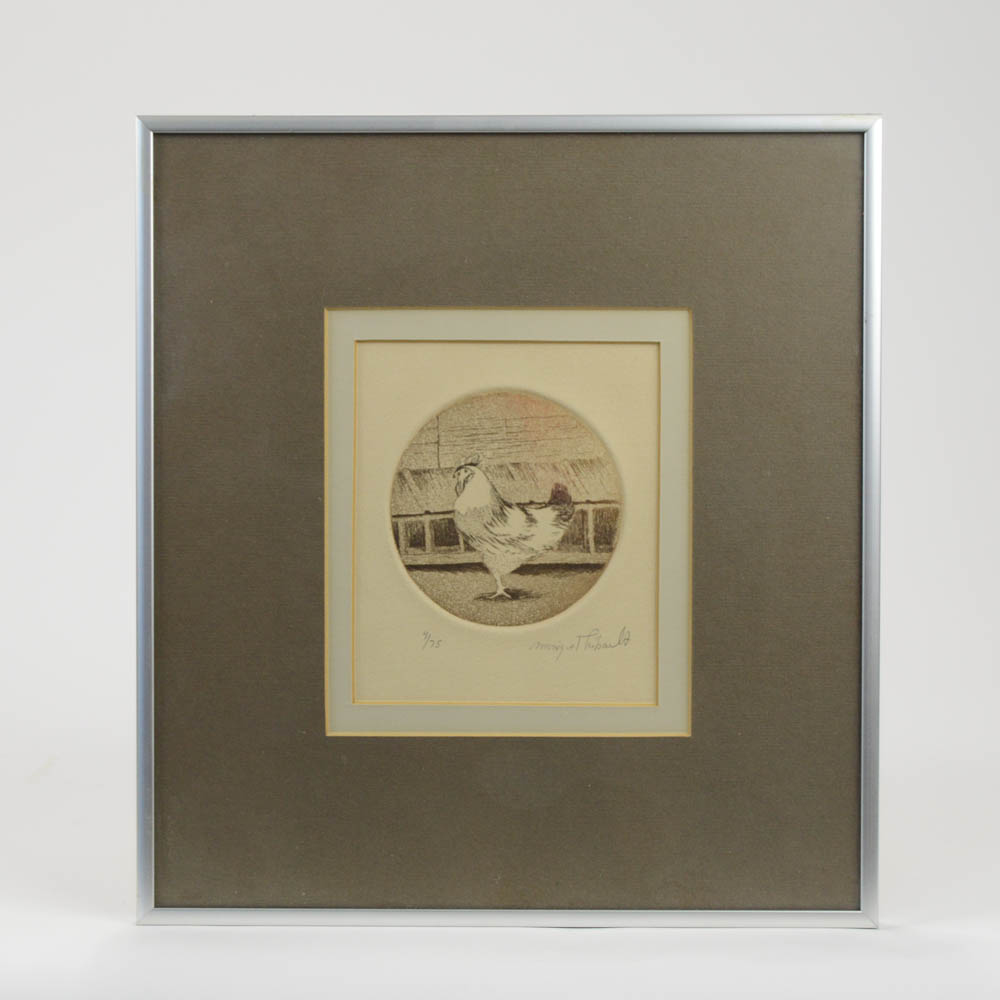 Monique Thibault Offset Lithograph