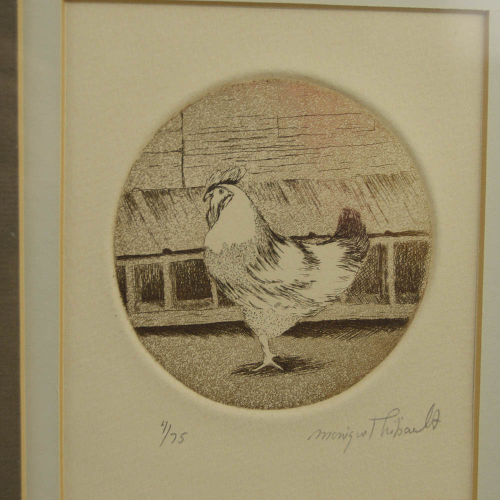 Monique Thibault Offset Lithograph