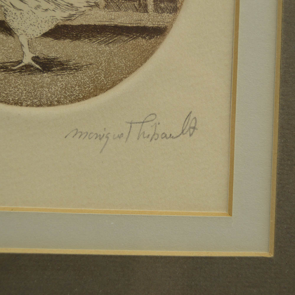 Monique Thibault Offset Lithograph