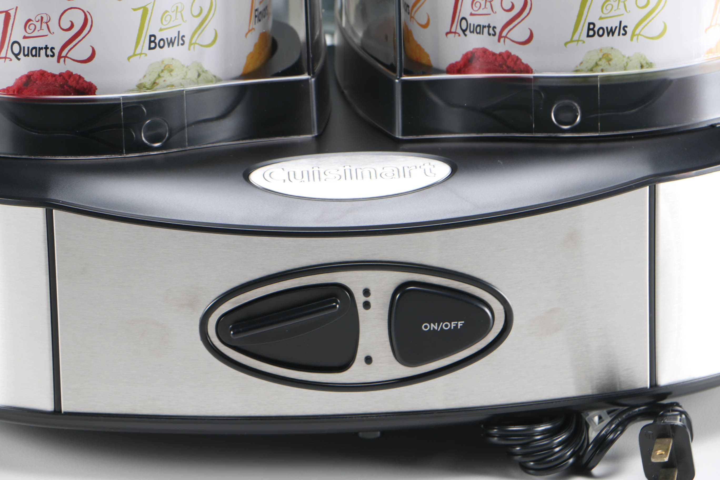 Cuisinart "Flavor Duo" Frozen Yogurt and Ice Cream Maker