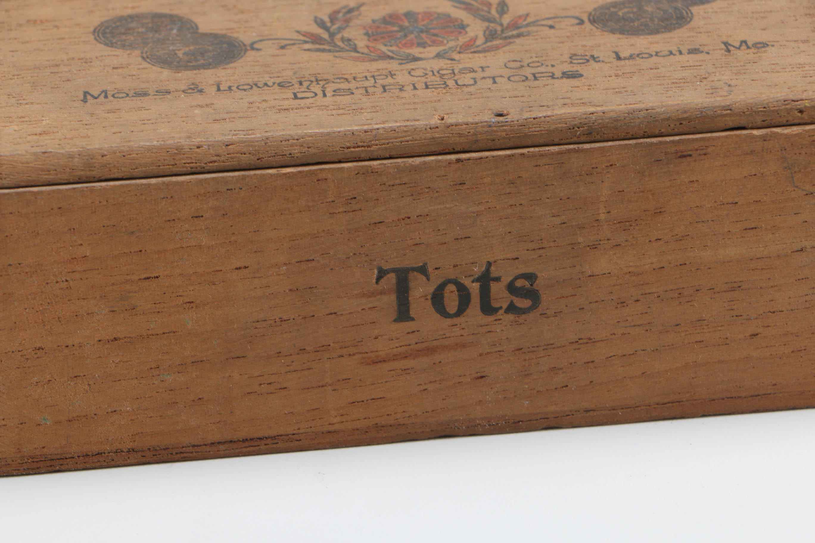 Vintage Cigar Box and Tin Chocolate Box