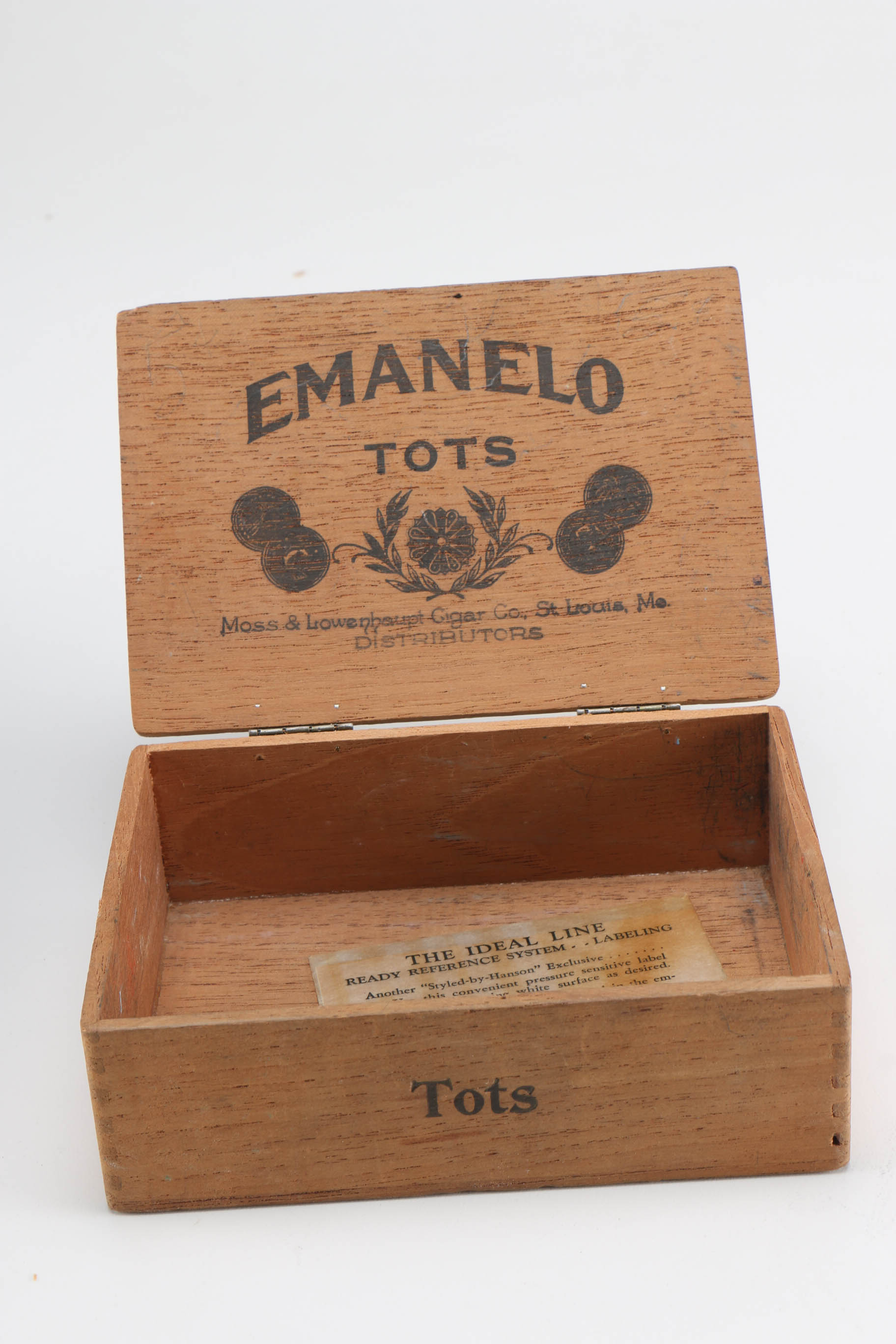 Vintage Cigar Box and Tin Chocolate Box