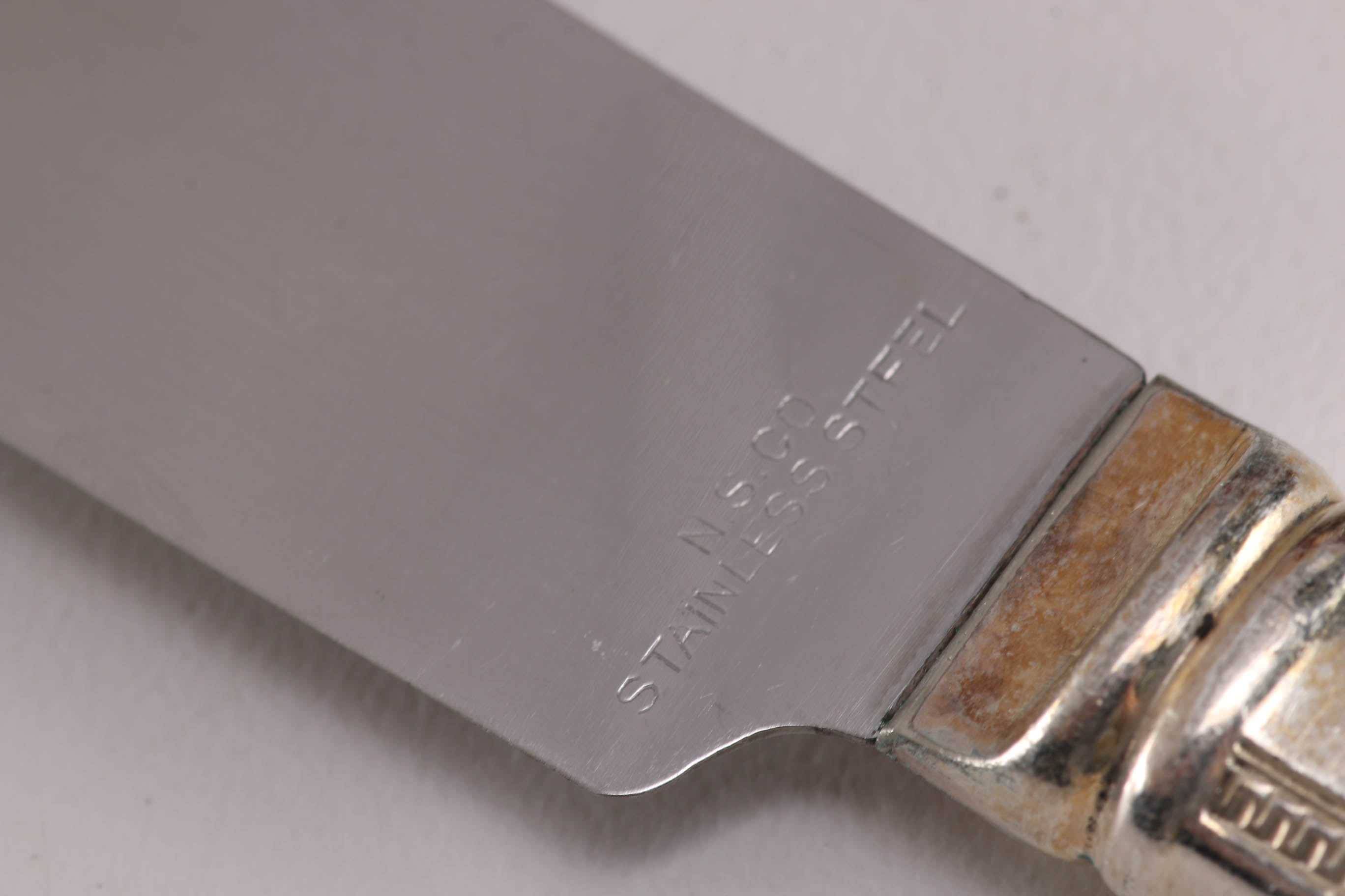 National Silver Company "Adam" Silver Plate Utensils with Box