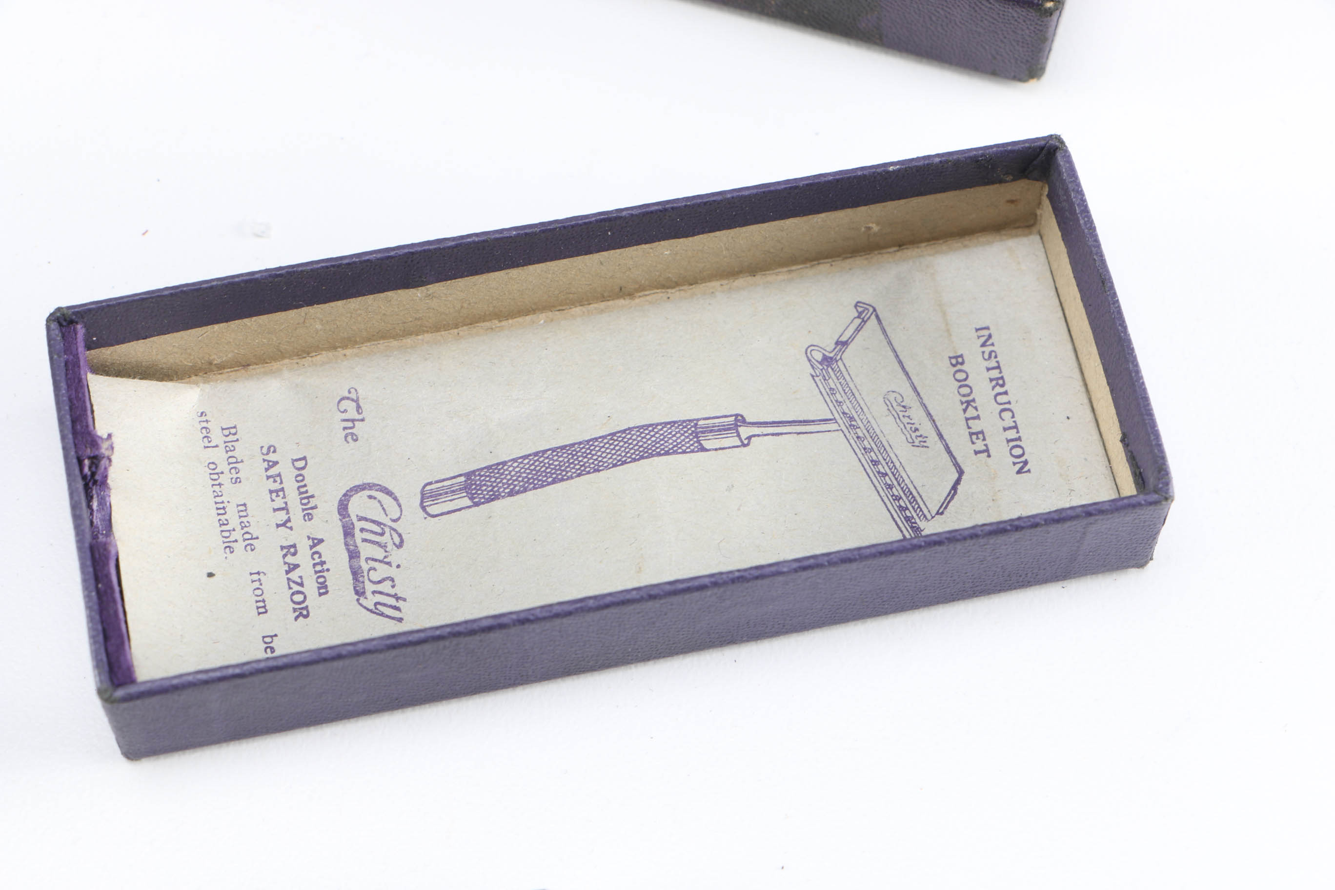 Vintage Christy and Gillette Safety Razors in Original Boxes.