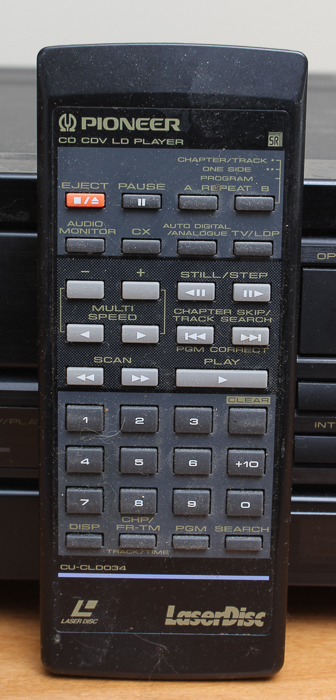 Vintage Pioneer CLD-980 LaserDisc Player