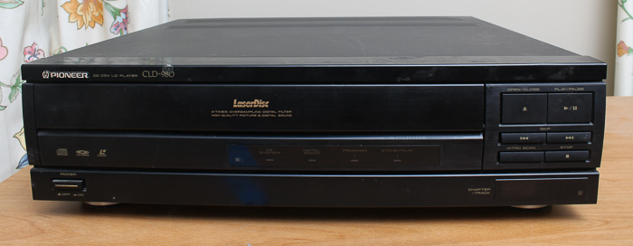 Vintage Pioneer CLD-980 LaserDisc Player