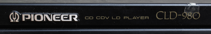 Vintage Pioneer CLD-980 LaserDisc Player