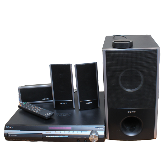 Sony DAV-HDX275 S-Master DVD Home Theater System and Speakers