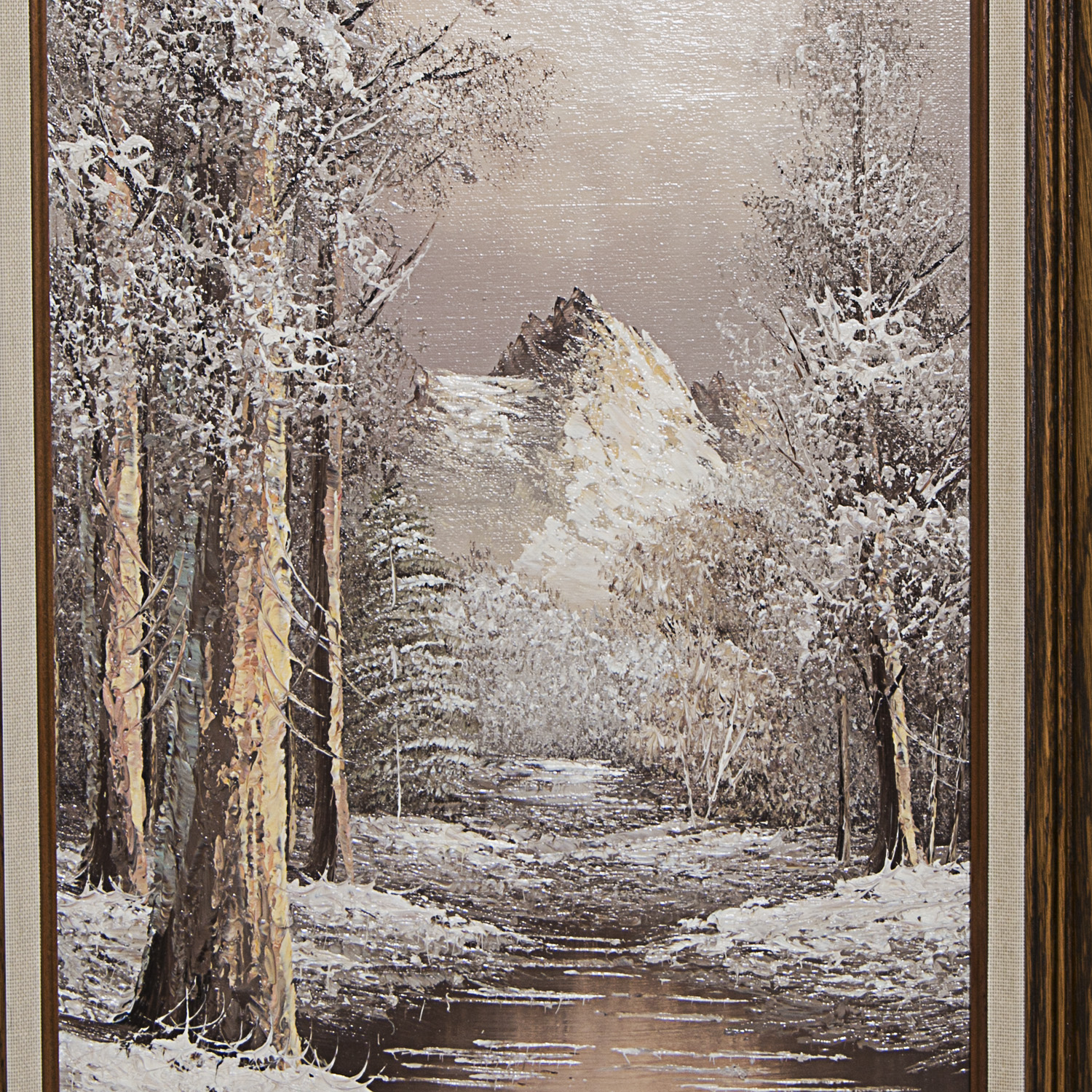 W. Norwood Signed Oil Painting on Canvas