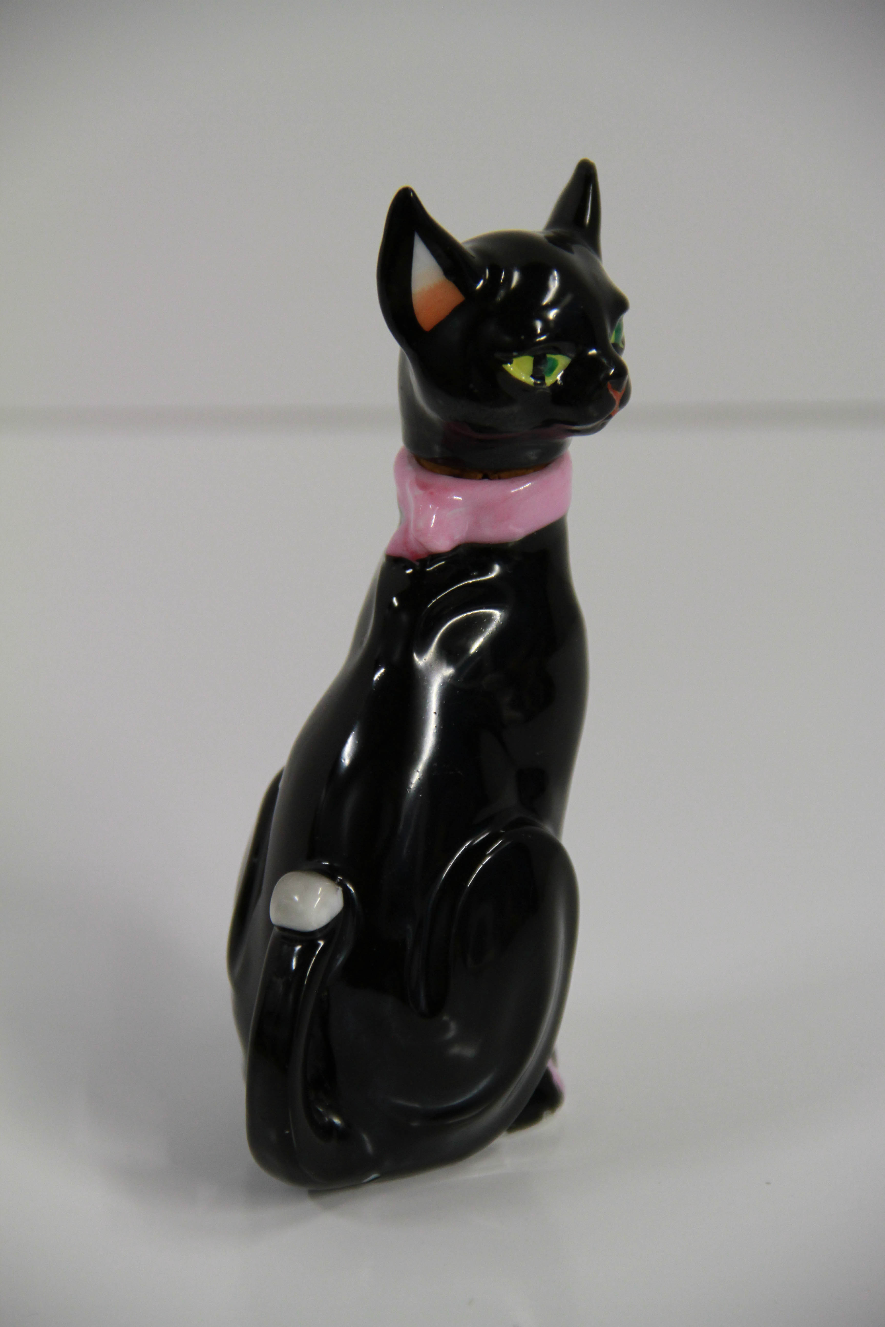 Trico Ceramic Cat Perfume Bottle cica1950