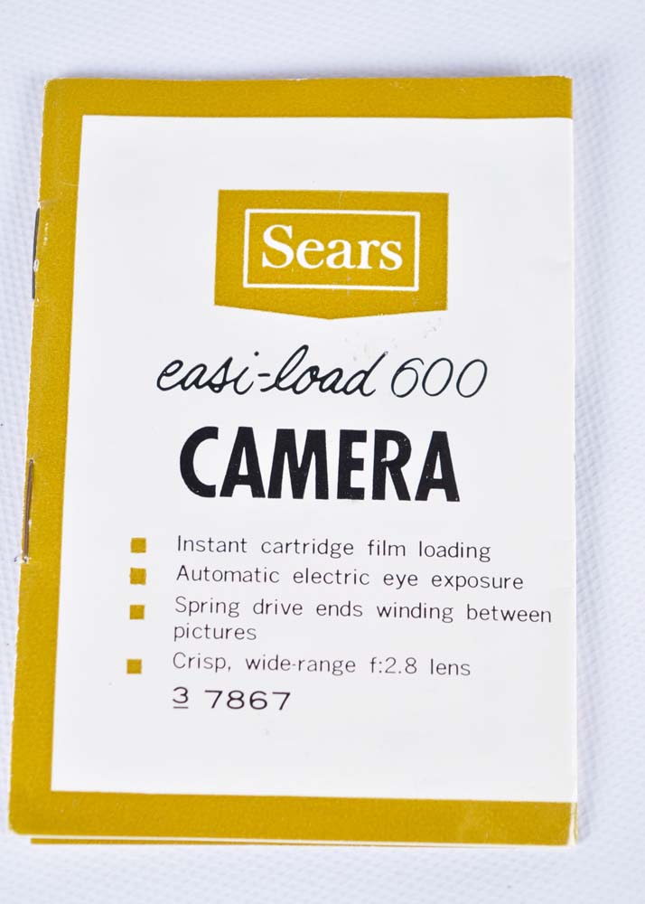 Vintage Sears Easi-Load 600 Camera