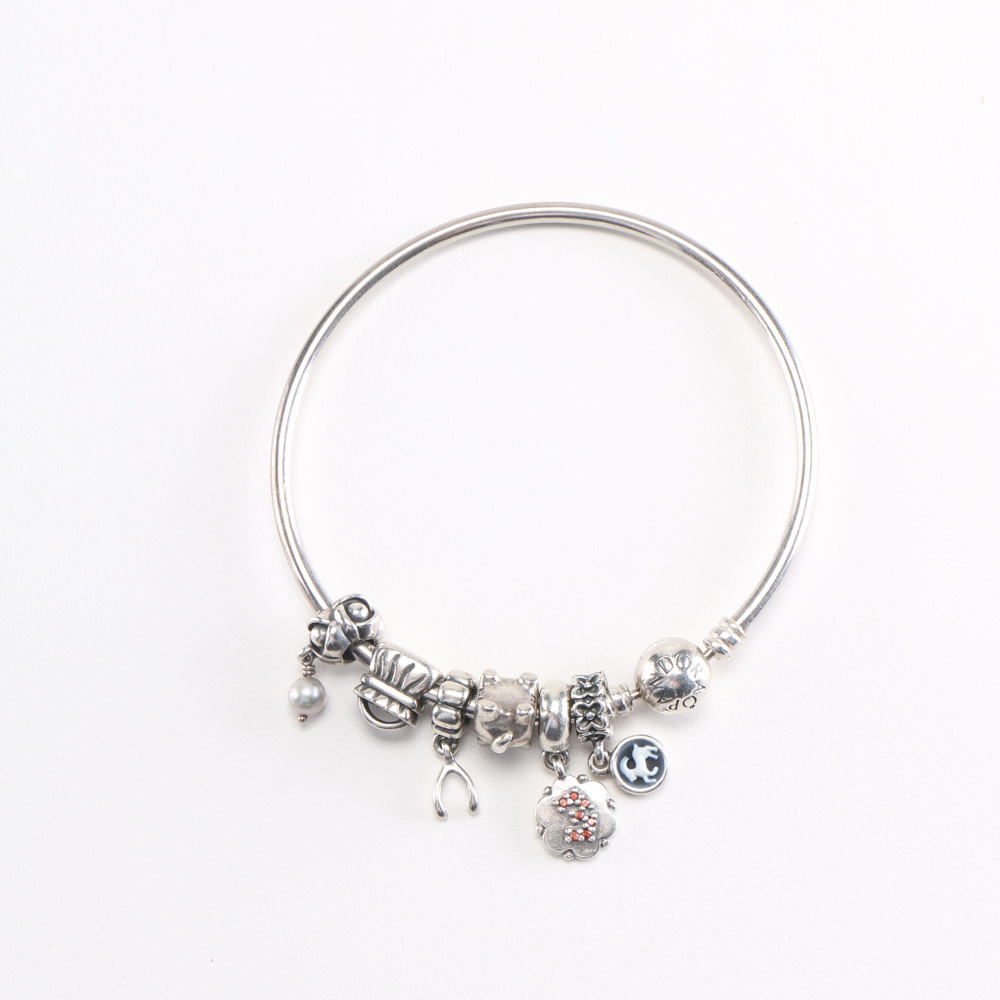 Pandora Bracelet with Life Event Charms