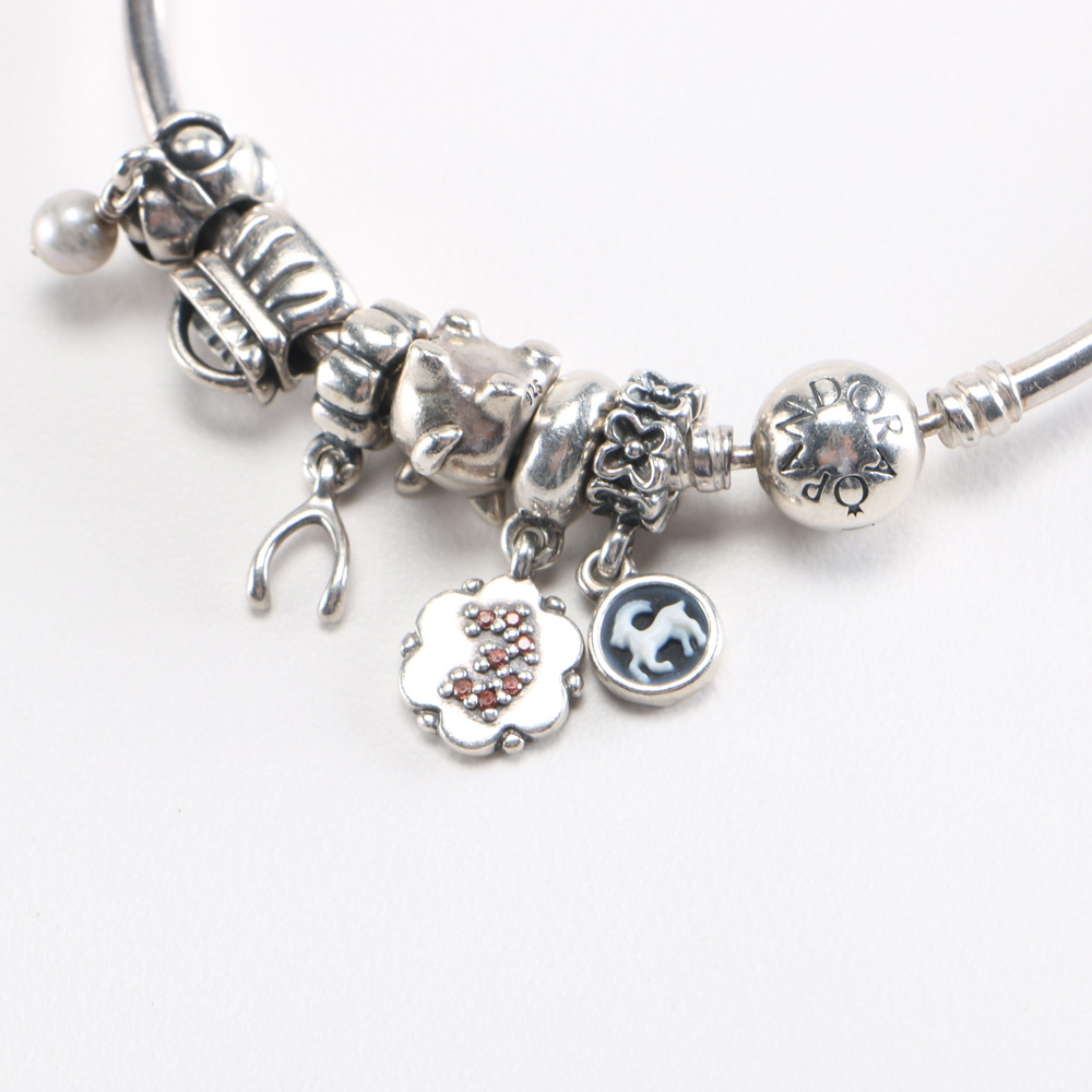 Pandora Bracelet with Life Event Charms