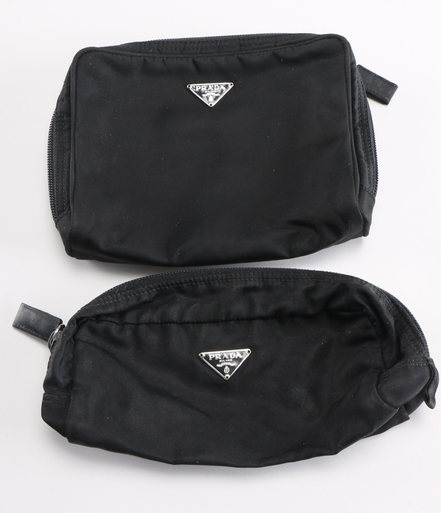 Prada Planner and Dopp Bags