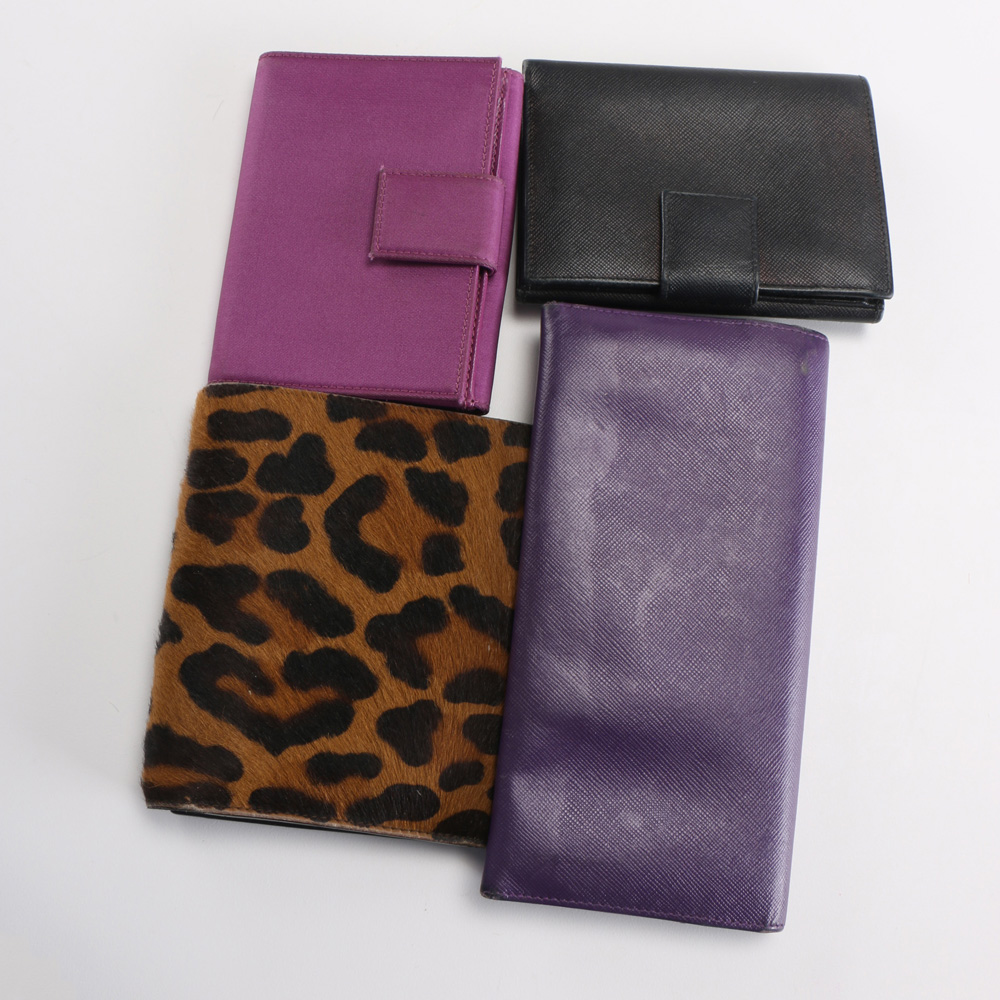 Assortment of Prada Wallets