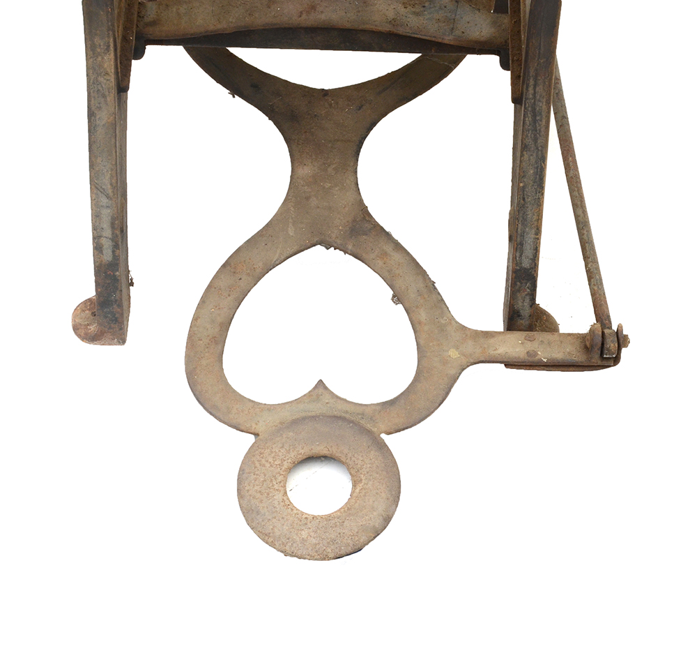 Late 1800s Golding "Pearl" Printing Press and Large Assortment of Metal Type