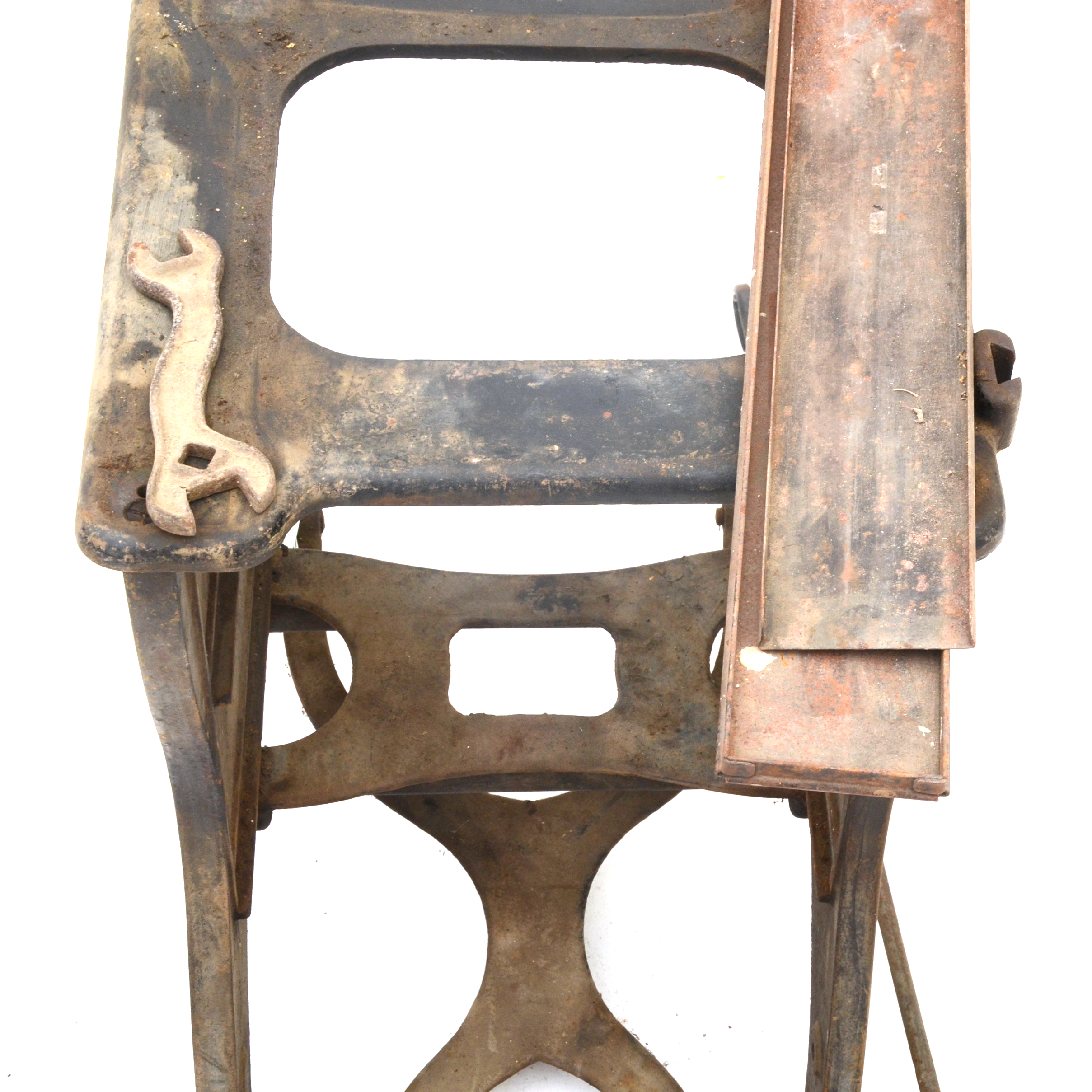 Late 1800s Golding "Pearl" Printing Press and Large Assortment of Metal Type