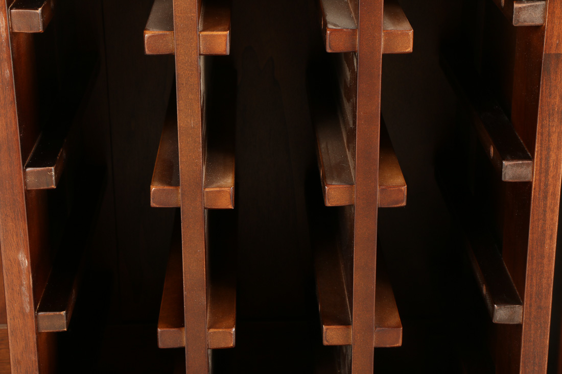 Cherry Shaker Style  Bar Cabinet