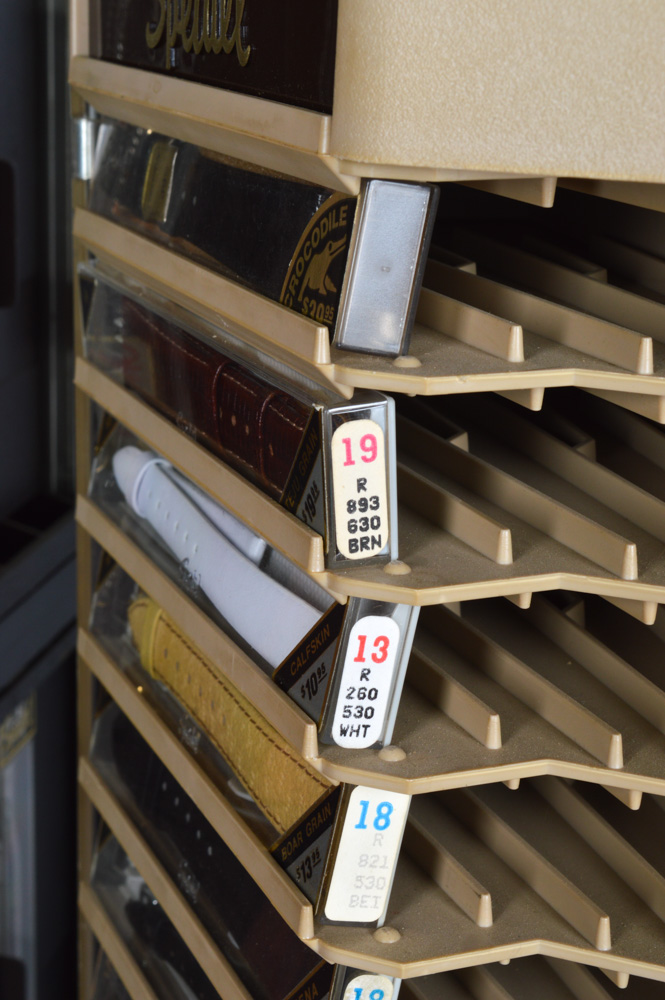 Vintage Speidel Rotating Display Towers and Watch Bands