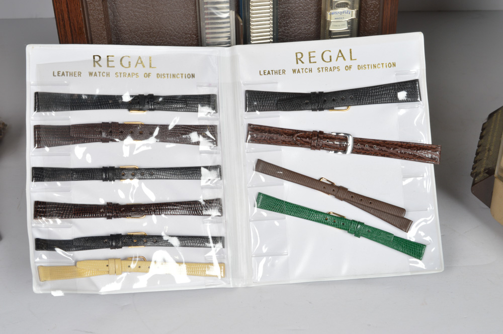 Vintage Speidel Rotating Display Towers and Watch Bands