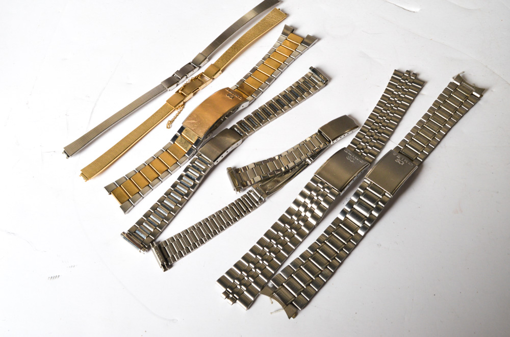 Vintage Speidel Rotating Display Towers and Watch Bands