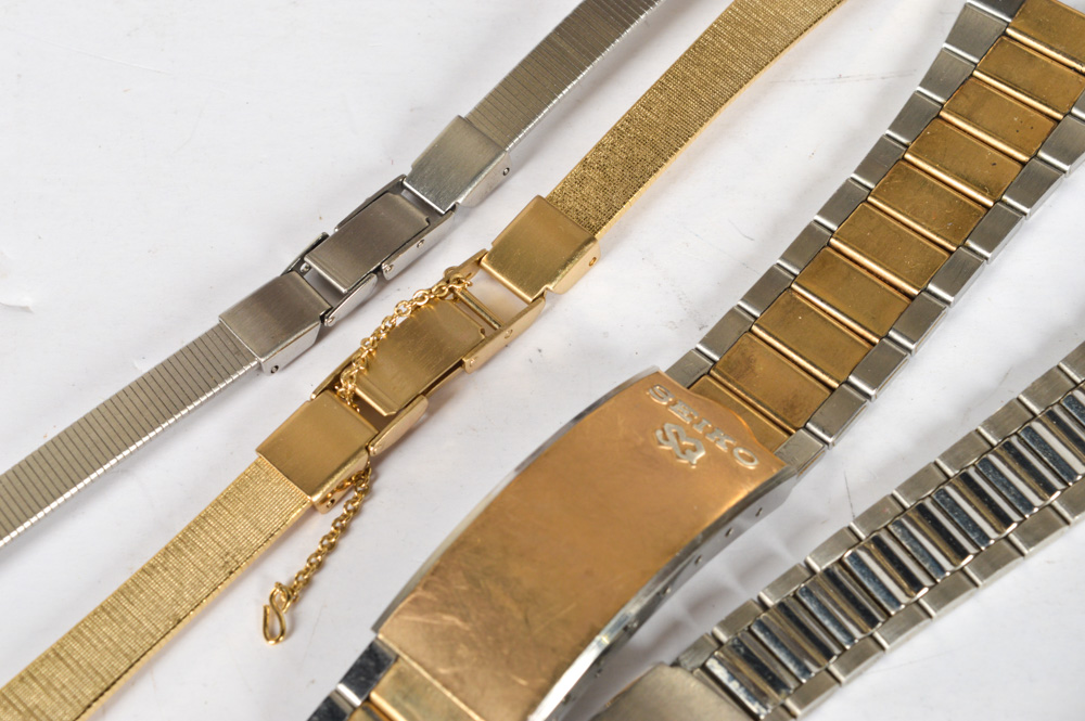 Vintage Speidel Rotating Display Towers and Watch Bands