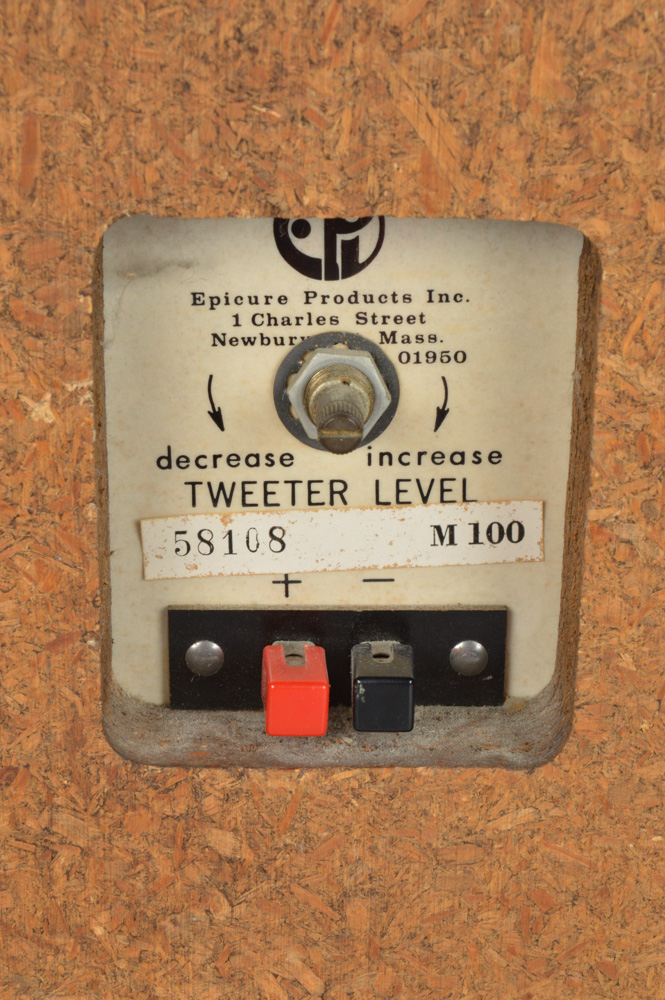 Pair of Vintage Epicure Stereo Speakers