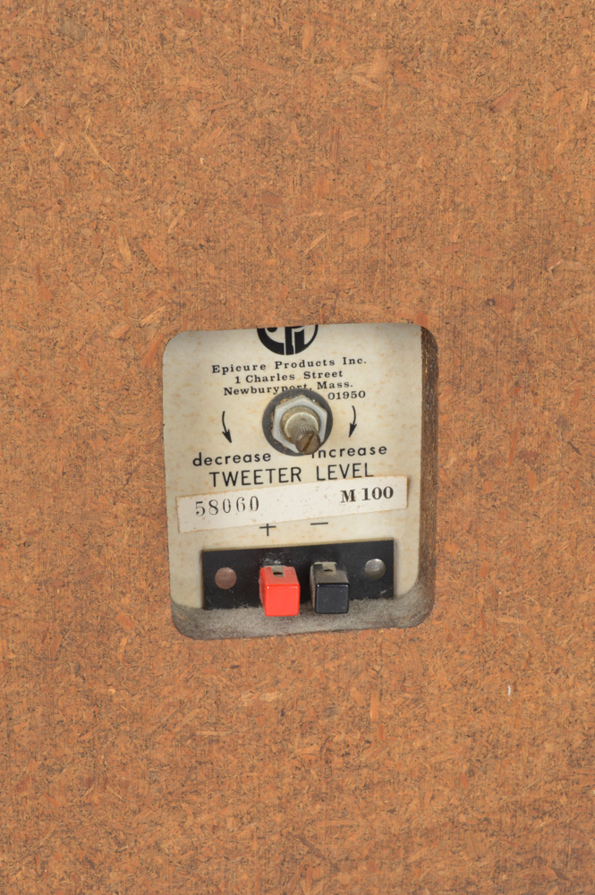 Pair of Vintage Epicure Stereo Speakers