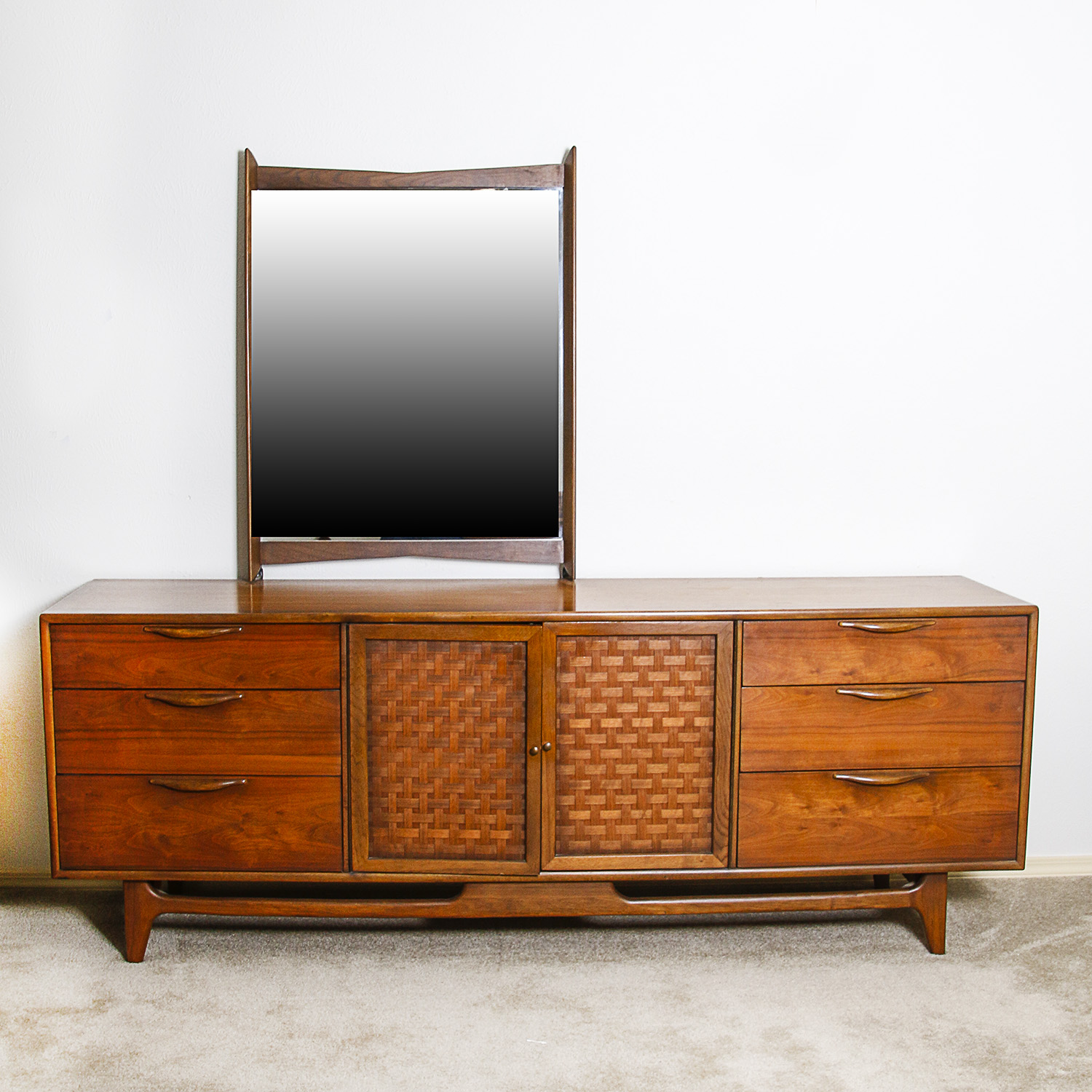 Mid-Century Lane Perception Credenza by Warren Church