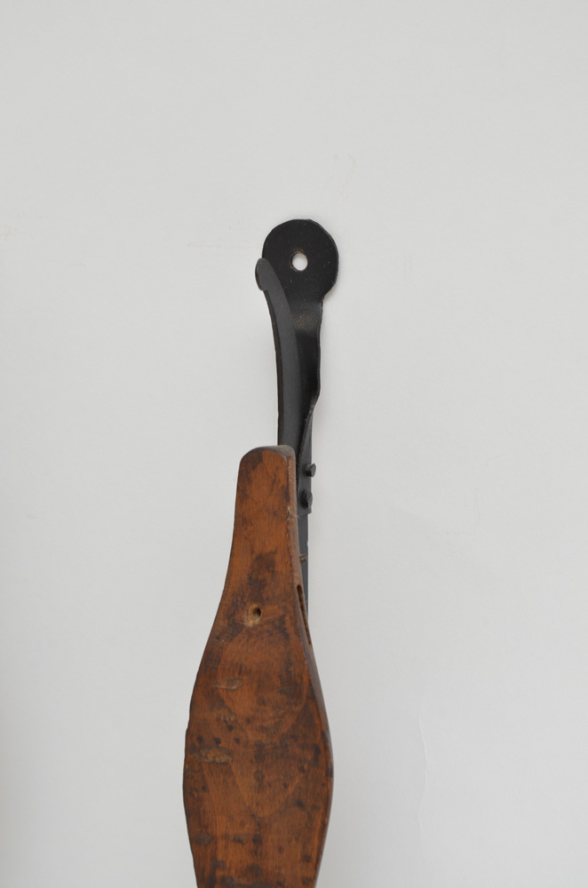 Vintage Iron and Wood Sconces