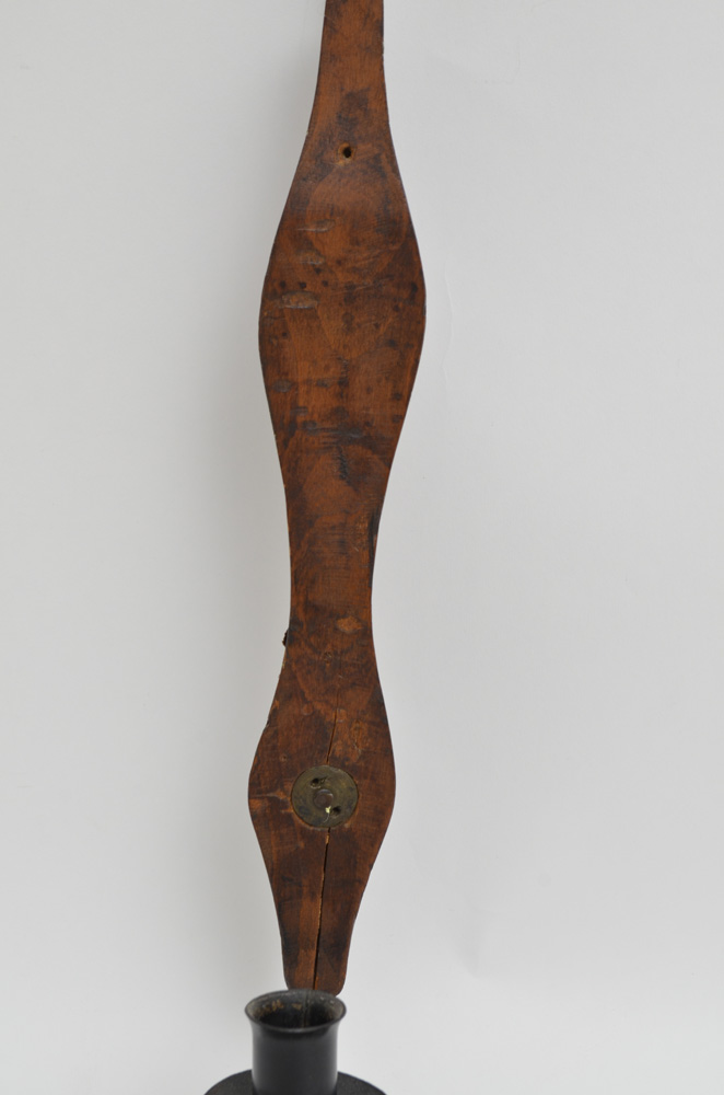 Vintage Iron and Wood Sconces