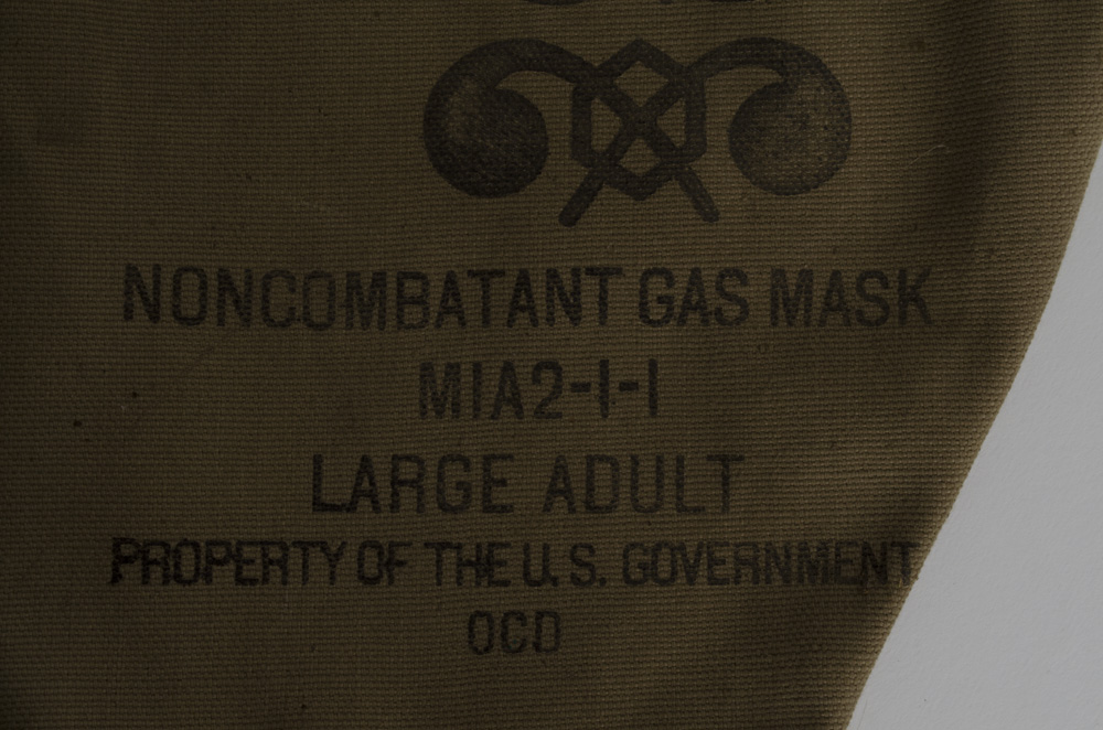 Vintage U.S. Military Gas Mask