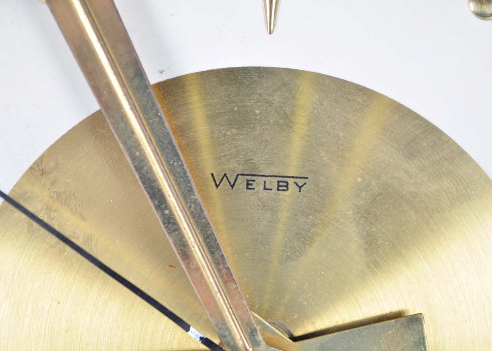 Welby Mid Century Atomic Starburst Wall Clock