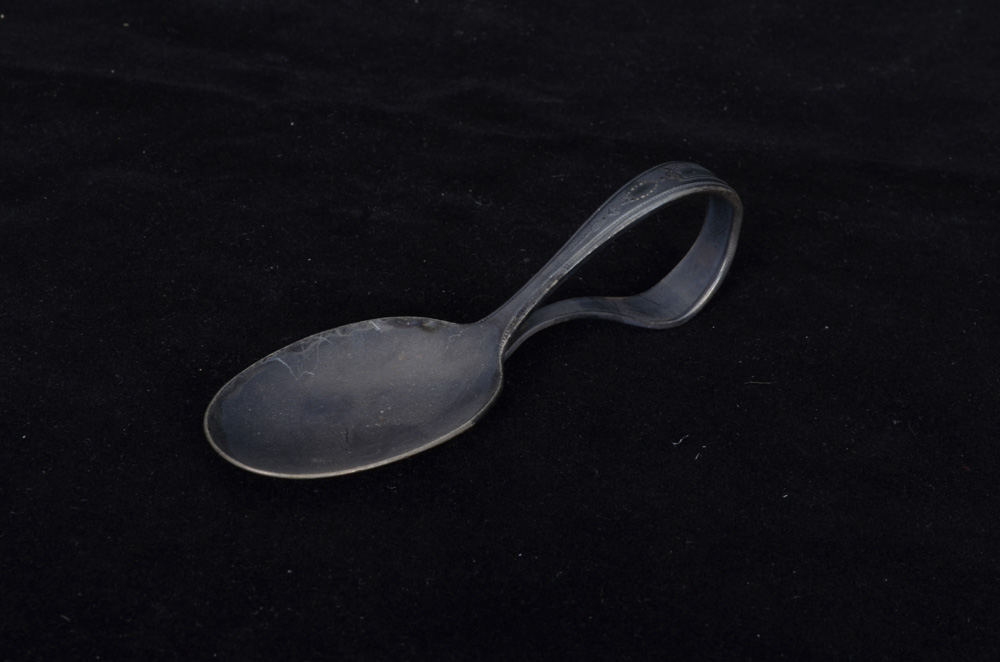 Pair of Vintage Sterling Baby Spoons