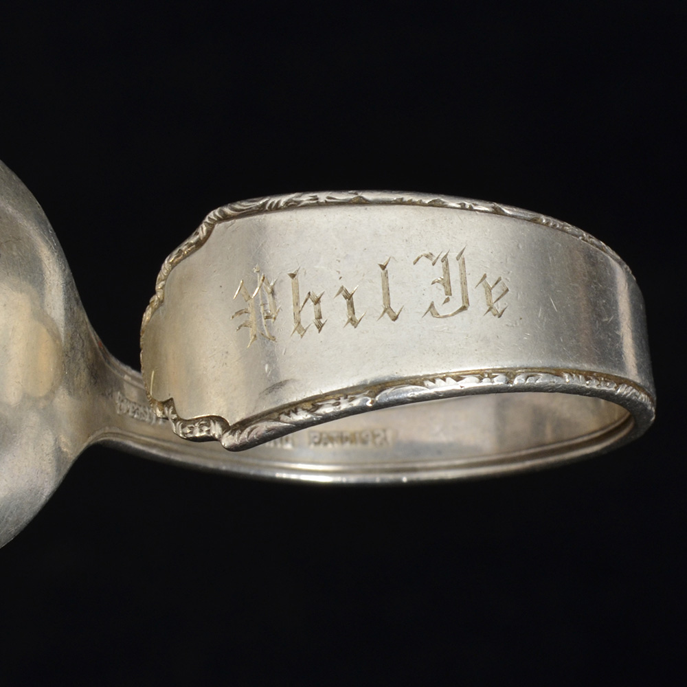 Pair of Vintage Sterling Baby Spoons