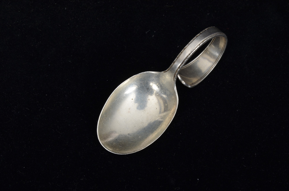 Pair of Vintage Sterling Baby Spoons
