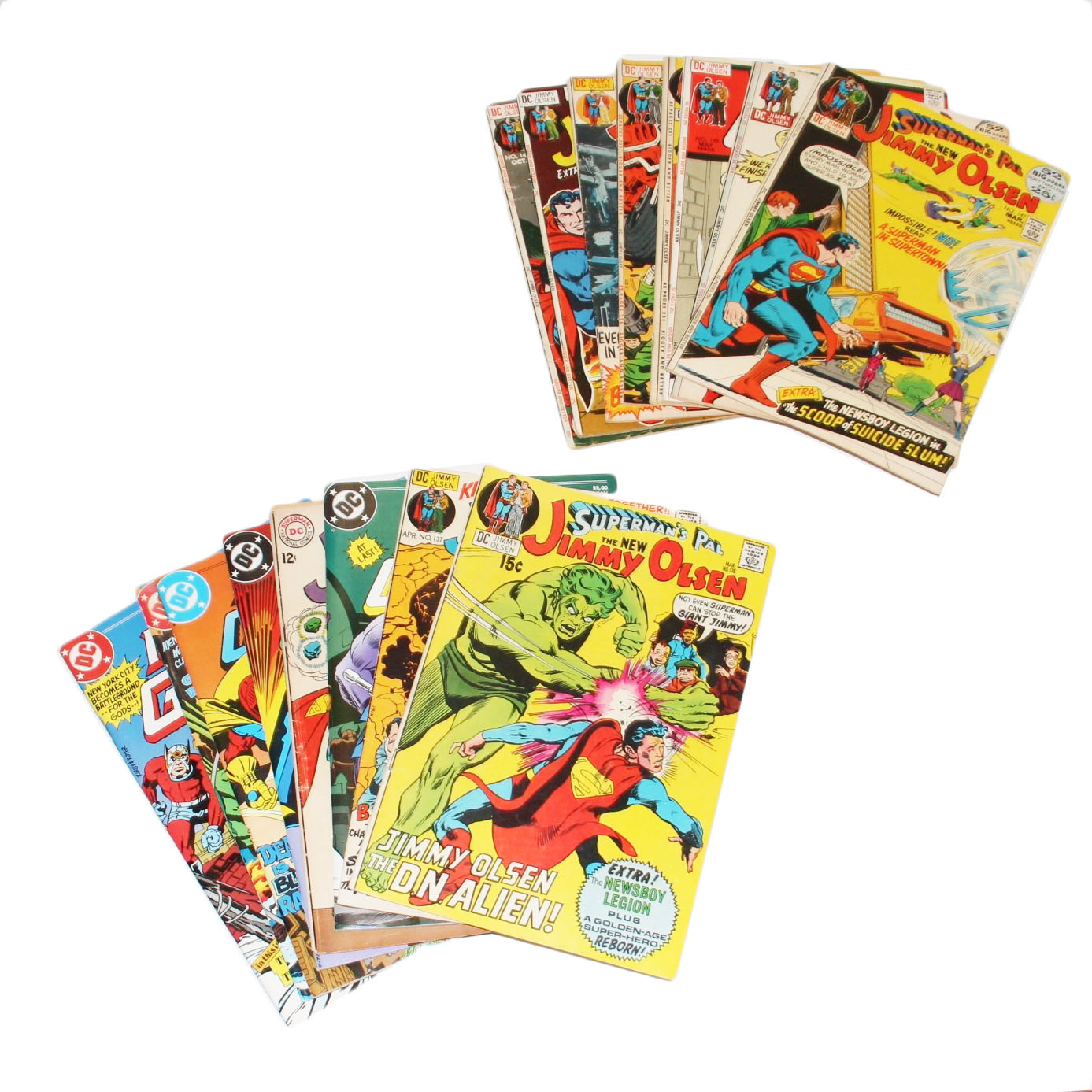 Collection of "Superman's Pal The New Jimmy Olsen" and 1984 mini-series "New Gods" Comics