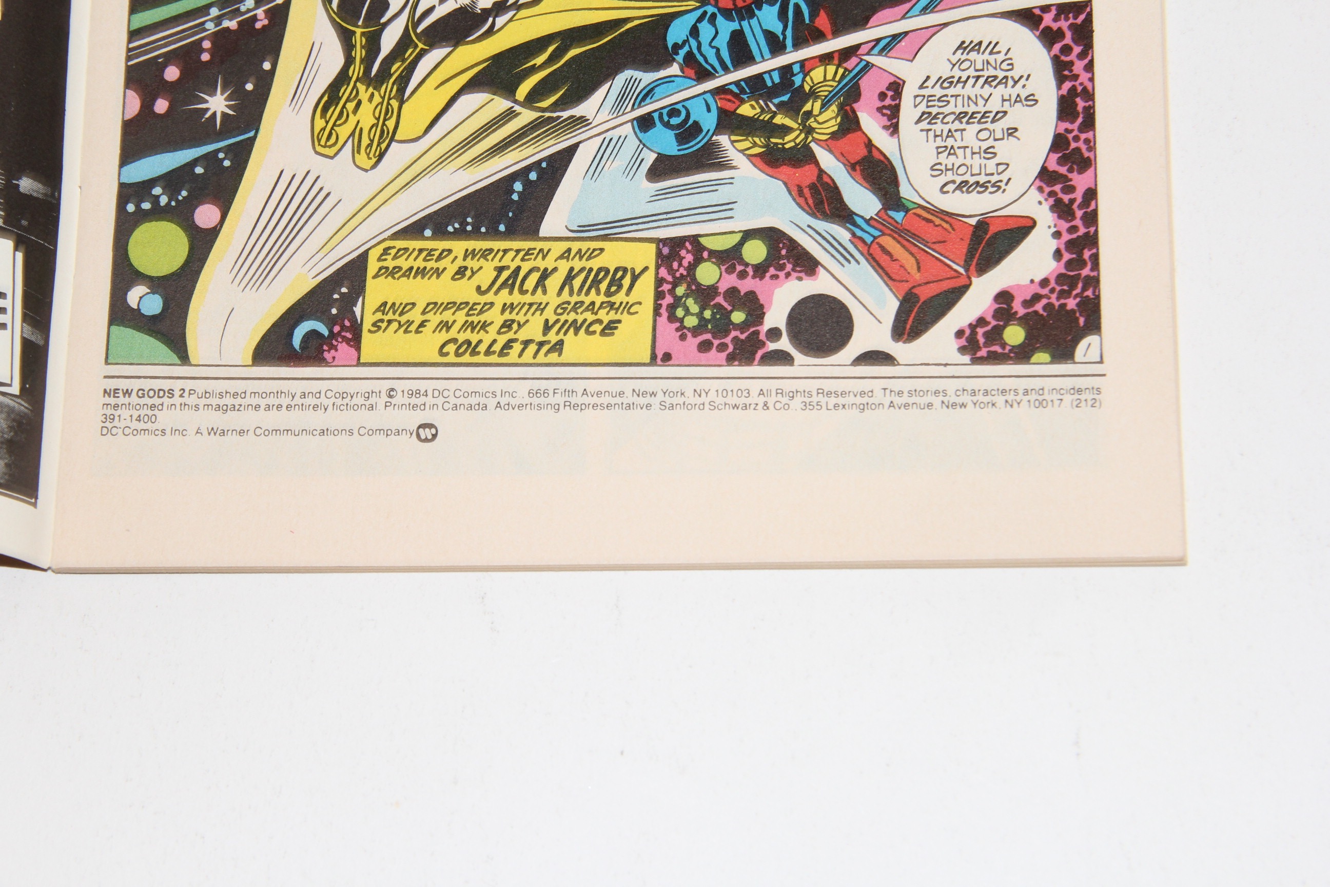 Collection of "Superman's Pal The New Jimmy Olsen" and 1984 mini-series "New Gods" Comics