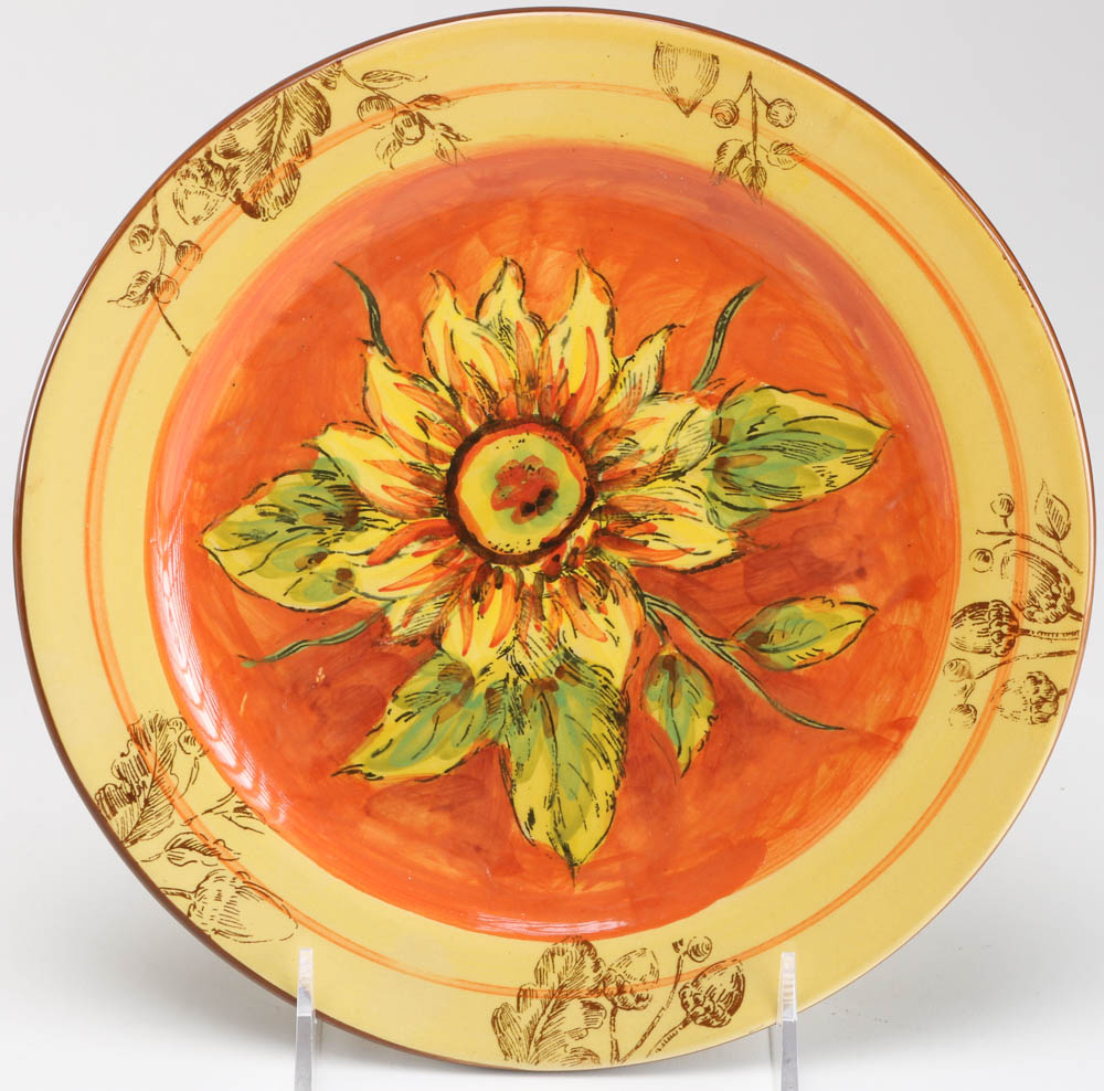 Gallo "Orange Rooster" Dinnerware Set
