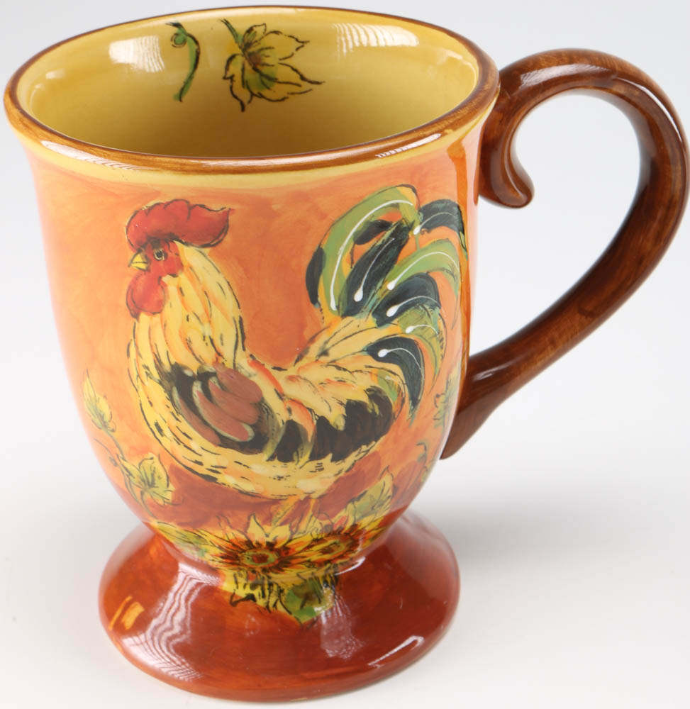 Gallo "Orange Rooster" Dinnerware Set