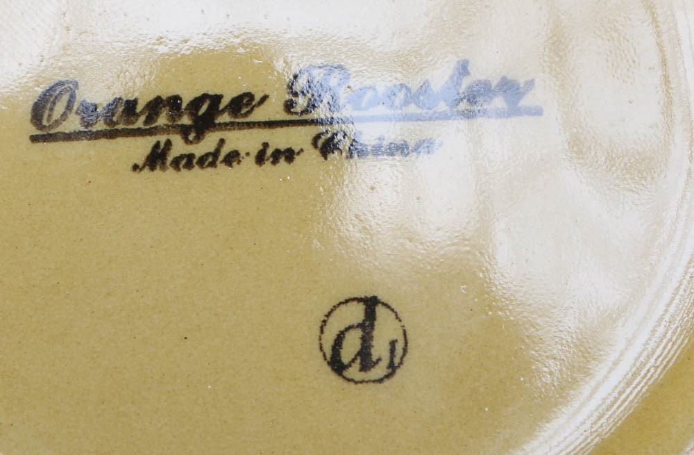 Gallo "Orange Rooster" Dinnerware Set