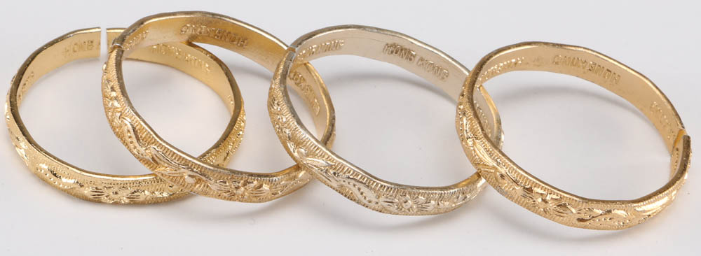 Silver Tone and Gold Tone Costume Jewelry Including Sterling